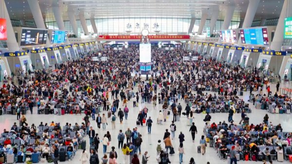 长三角铁路客流规模再创新高，8天发送旅客超3200万人次
