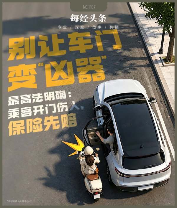 “开门杀”伤人，赔偿屡屡“踢皮球”，最高法定调：保险先赔！那么车险会涨价吗？