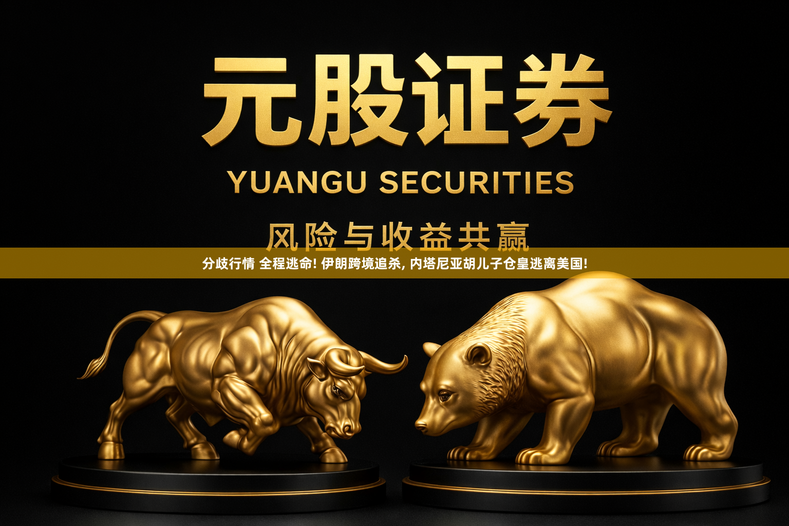 分歧行情 全程逃命! 伊朗跨境追杀, 内塔尼亚胡儿子仓皇逃离美国!