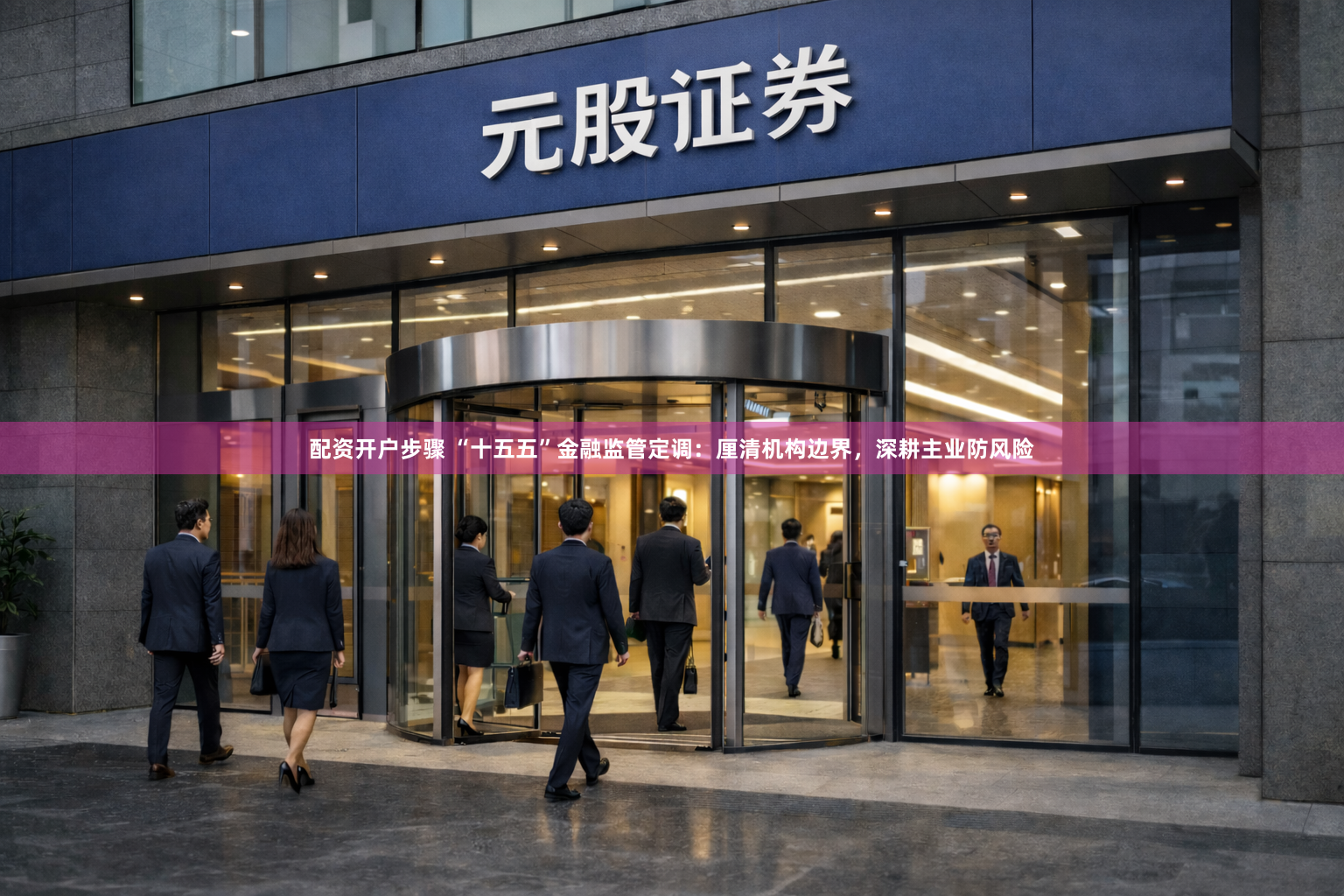 配资开户步骤 “十五五”金融监管定调：厘清机构边界，深耕主业防风险